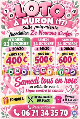 Image Double loto octobre rose (photo 1)