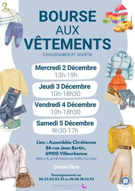 Image BOURSE AUX VÊTEMENTS & JOUETS (photo 1)