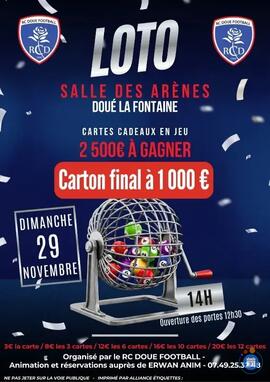 Image Loto du RC Doué Football avec Erwan Anim (photo 1)