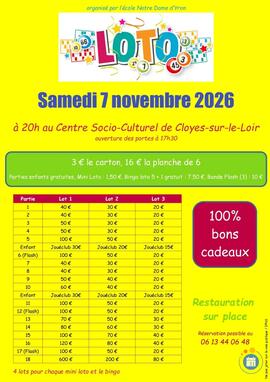Image Loto de l'école NDY (photo 1)