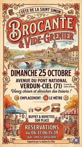 Image Vide grenier de la Saint Simon (photo 1)