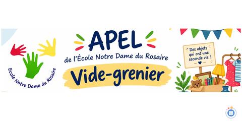 Image Vide-grenier de l’APEL – École Notre-Dame du Rosaire à Piriac-sur-Mer (photo 1)