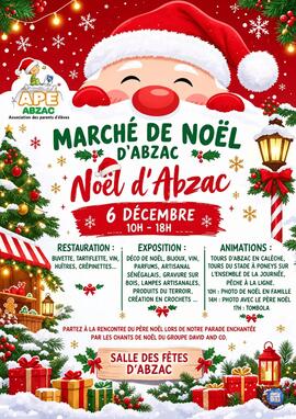 Image Marché de Noël d'Abzac (photo 1)