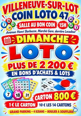 Image SUPER LOTO AU COIN LOTO 47 (photo 1)