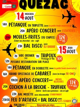 Image Vide grenier fête à Quezac (photo 1)