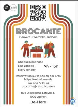 Image Retro Brussels Market Brocante (photo 1)