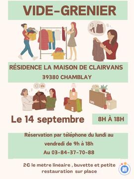 Image Vide-Greniers de La résidence de Clairvans (photo 1)