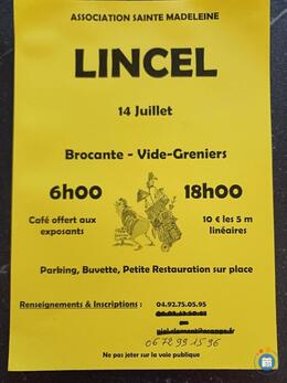 Image Brocante - Vide Greniers de Lincel (04870) (photo 1)