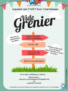 Image Vide grenier de l'APE de Cizay Courchamps (photo 1)