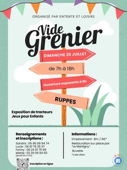 Image Vide grenier de Ruppes (photo 1)