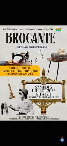 Image Brocante Vide-greniers et braderie des commerçants (photo 1)