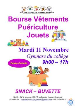 Image Bourse aux vêtements, puériculture et jouets (photo 1)