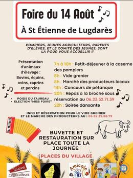 Image Foire annuelle de St Etienne de Lugdares (photo 1)
