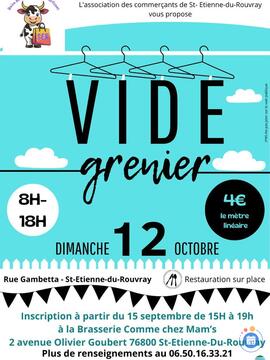 Image Vide-grenier dimanche 11 octobre a st-etienne-du-rouvray (photo 1)