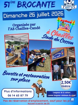 Image Brocante de l'AS Chailles Candé 99 (photo 1)