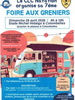 Image 7ème foire aux greniers clc natation (photo 1)