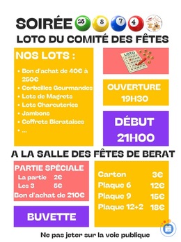 Image Loto du Comité des fêtes (photo 1)