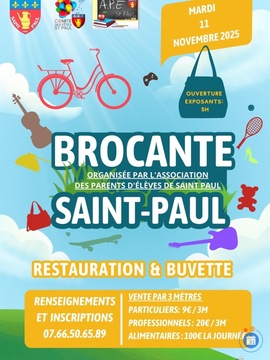 Image Brocante du 11 novembre organisée par L’APE (photo 1)