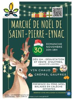 Image Marché de Noel à St Pierre- Eynac le 30 Novembre (photo 1)
