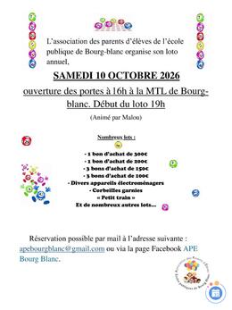 Image Loto ape école publique de Bourg-blanc (photo 1)