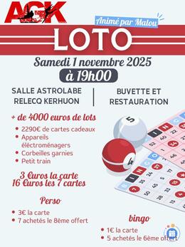 Image LOTO DE L AGK Animé par Malou (photo 1)