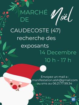 Image Marché de noël Caudecoste (photo 1)