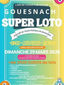 Image Super loto de l'école publique de Gouesnach (photo 1)