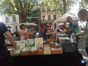 Image Marché des bouquinistes de la place Jean Moulin (photo 1)