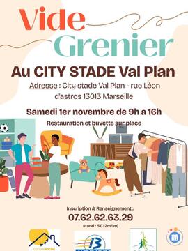 Image Vide-grenier city stade val plan 13013 (photo 1)