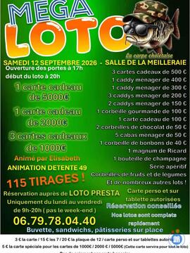 Image gros loto de la carpe choletaise (photo 1)