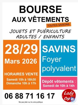 Image Bourse aux vêtements - Jouets et Puériculture - Lady Cop's (photo 1)