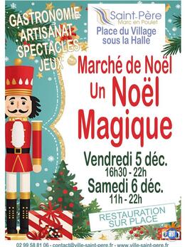 Image Marché de Noël - Un Noël magique (photo 1)