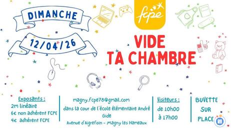 Image Brocante FCPE Vide ta chambre - cour de l'école André Gide (photo 1)