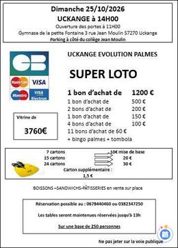Image Loto Uckange Evolution palmes (photo 1)
