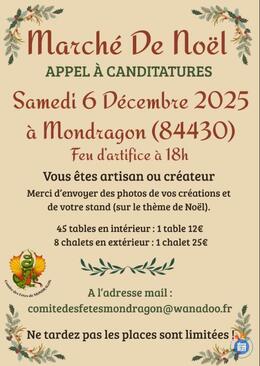 Image Marché de Noël de Mondragon (photo 1)