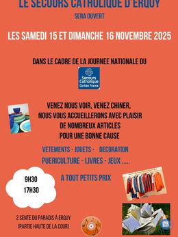 Image Journées Nationales du SECOURS CATHOLIQUE (photo 1)