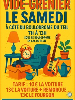 Image Vide grenier Le Teil (photo 1)