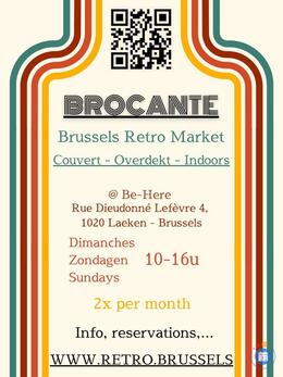Image Brocante Couverte Brussels Retro Market (photo 1)