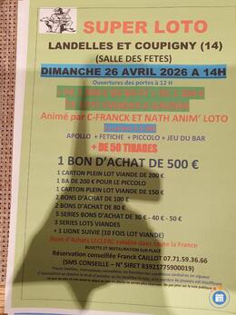 Image Super loto organise par chasse de landelles (photo 1)