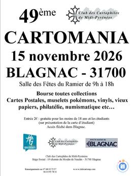 Image Cartomania bourse aux cartes postales et toutes collections (photo 1)
