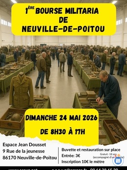 Image 1ère bourse militaria de Neuville-De-Poitou (photo 1)