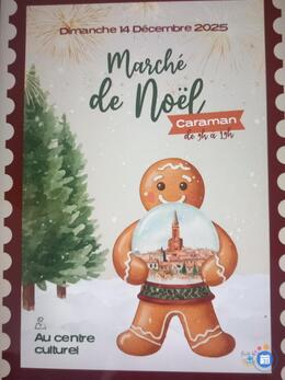 Image Grand marché de Noël de Caraman organisé par le comité des F (photo 1)