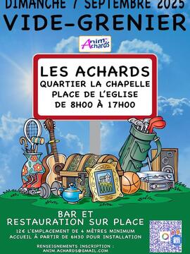 Image Vide Grenier Anim'Achards 2026 (photo 1)