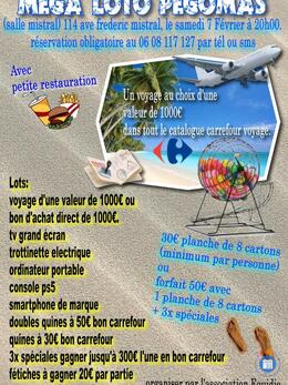 Image Méga loto avec superbe lots à Pégomas (photo 1)