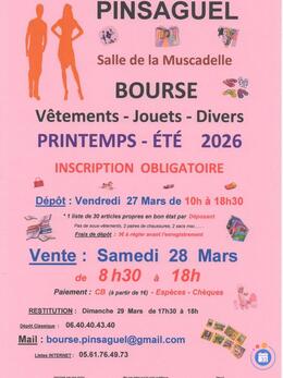 Image Bourse aux Vêtements et Divers PRINTEMPS - ETE (photo 1)