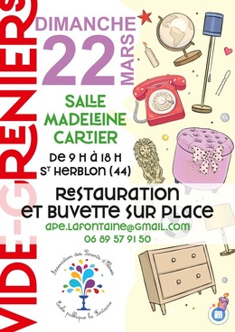 Image Vide-greniers de l'APE La Fontaine (photo 1)