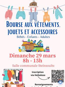 Image Bourse aux vêtements et jouets pour bébés enfants et adultes (photo 1)
