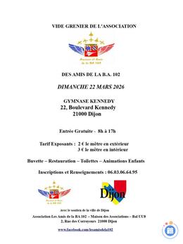 Image Vide Grenier des Amis de la BA 102 (photo 1)