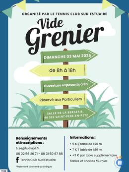 Image Vide grenier - Tennis Club Sud Estuaire (photo 1)