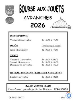 Image Bourse aux 5 000 jouets d'Avranches 2026 (photo 1)